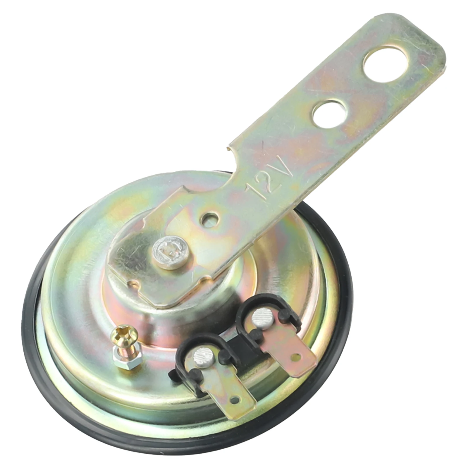 1 шт. мотоциклетный звуковой сигнал DC12V черный электрический сильный шок Universa-l