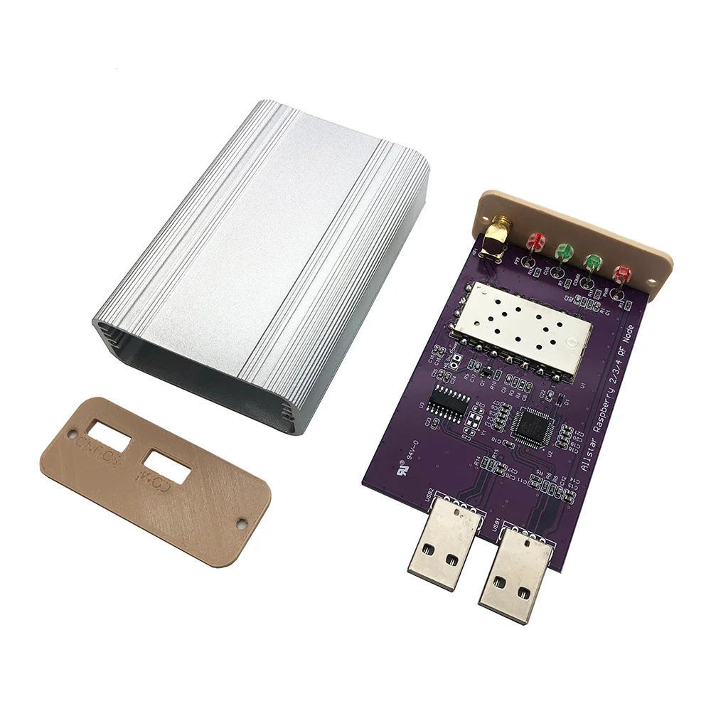 UHF 1 Вт SHARI SA818 Радиоинтерфейс Ham Allstar совместимый с Raspberry Pi 2/3/4 точка доступа узла