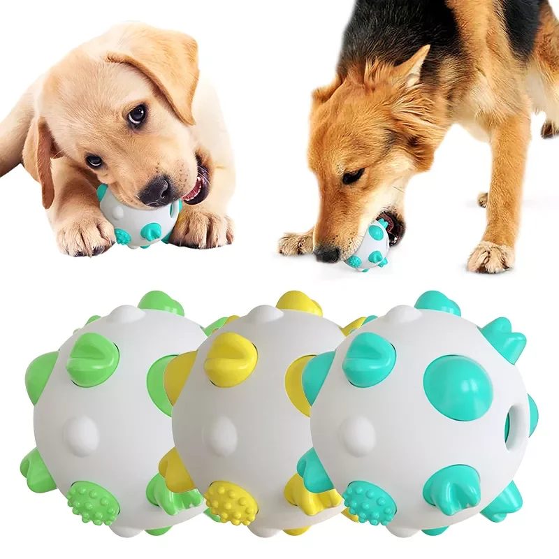 

2023NEW 1 Pcs Pet Toy Tooth Cleaning Ball Bite-resistant Molar Dog Toothbrush Interactive Training Dog Toy Dog Chew Gum