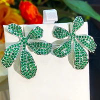 jimbora new trendy earrings for women girl daily bridal wedding party jewelry romantic christmas present gift high quality