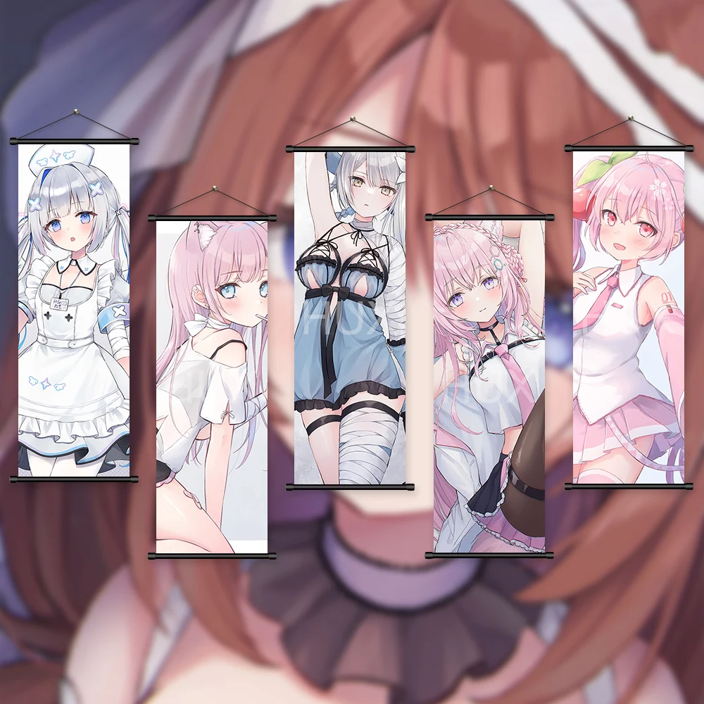 

Gift Anime Girl HD Wall Art Girl Canvas Painting Hanging Scroll Home Room Decor Wall Art Quality Aesthetic Poster Modular Image