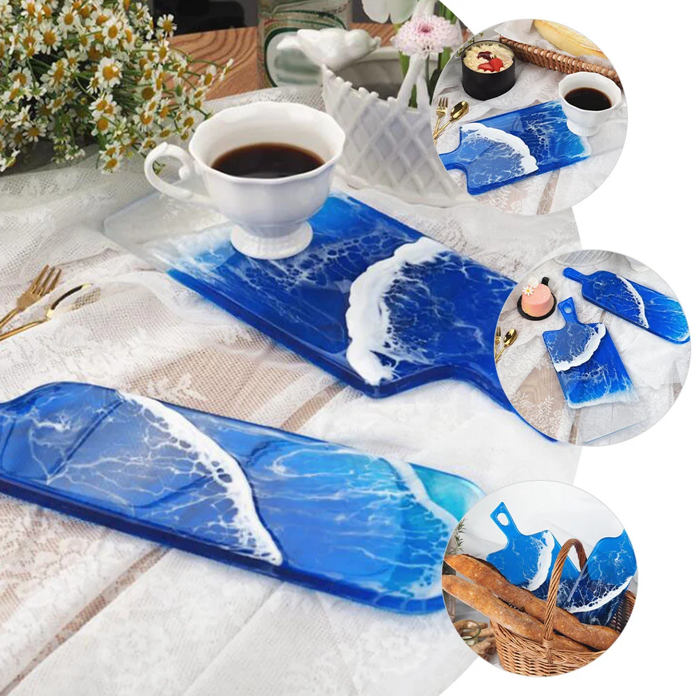 2 шт. DIY кристалл капельная силиконовая форма ручка лоток ручной работы