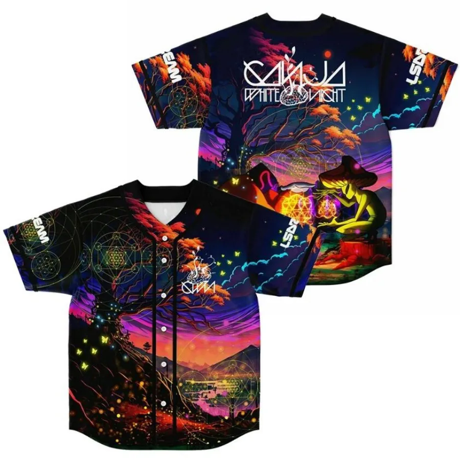 Lsdream Merch бейсбольная рубашка для мужчин и женщин хипстер хип-хоп с коротким