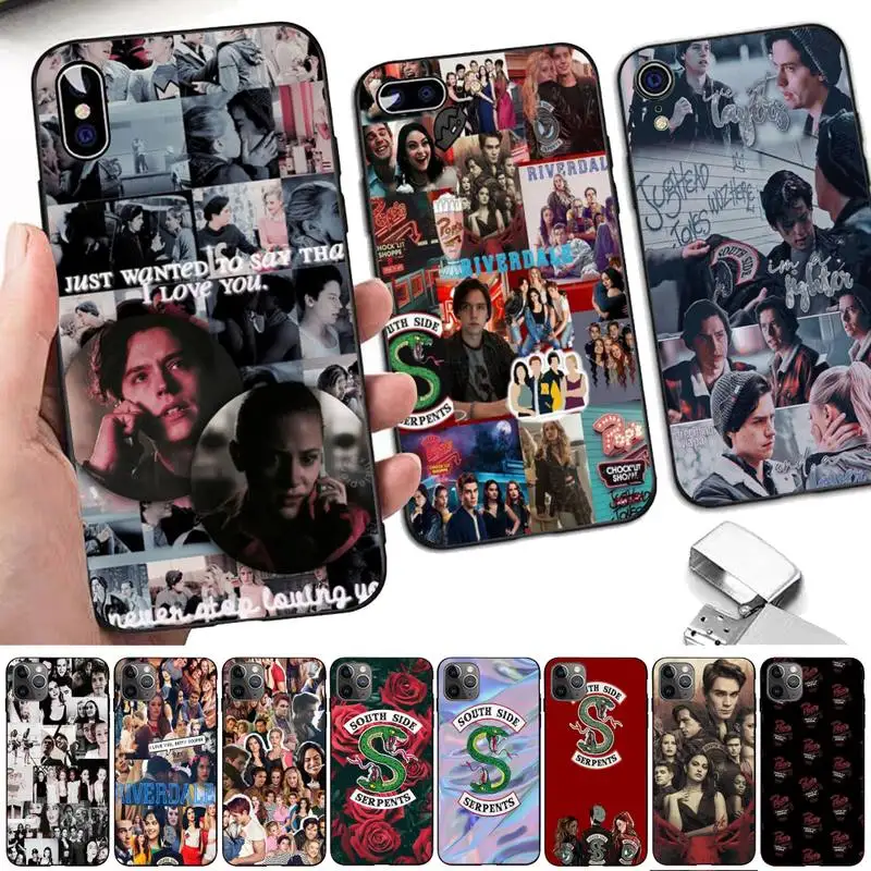 

Riverdale TV Shows Phone Case for iPhone 11 12 13 mini pro XS MAX 8 7 6 6S Plus X 5S SE 2020 XR case