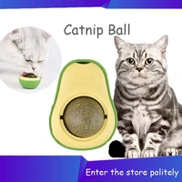 catnip ball cat toy 360 rotating toy ball cleans the mouth promotes digestion pet interactive supplies cat accessories