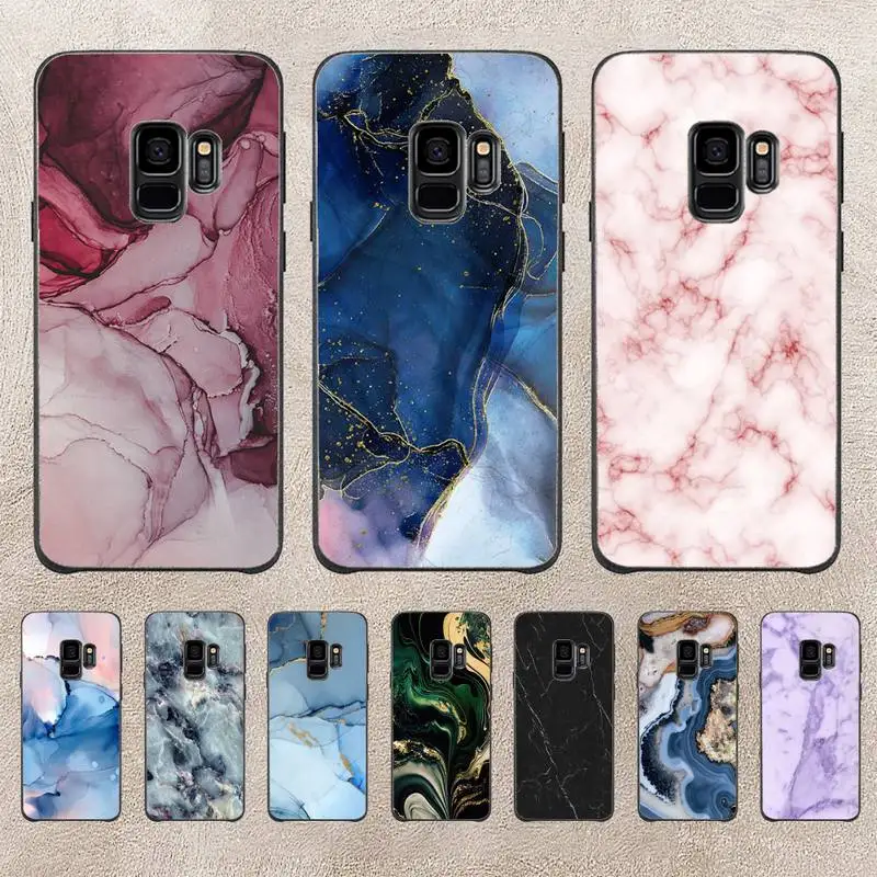

Fashion Color Marble Phone Case For Samsung Galaxy J200 J2 Prime J2 Pro J6 2018 J250 J4 Plus J415 J5 Prime J7