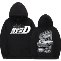 japanese drift anime ae86 initial d hoodie akina downhil hoodies mens womens oversized fashion sweatshirt man hip hop streetwear