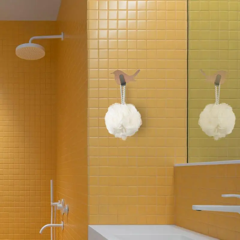 Самоклеящиеся крючки для хранения 8 шт. крючок-вешалка душа в форме птицы без