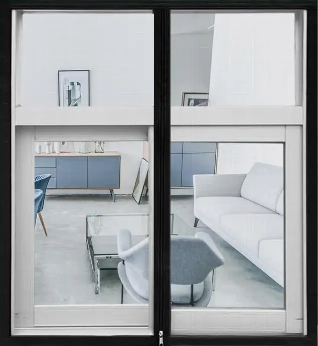 

Upgrade Removable and Washable Mosquito Net Window Net with Zipper, Self Adhesive Window Mosquito Net, Anti Mosquito Window Net