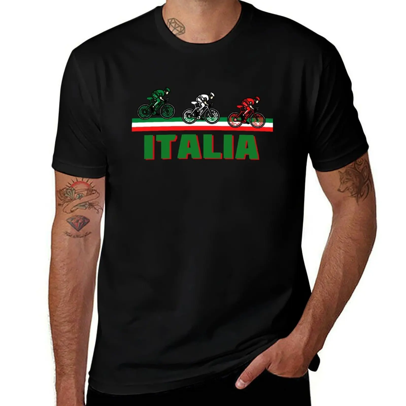 Фото Футболка Italia Bike Race - Giro Italia с принтом в современном стиле №1