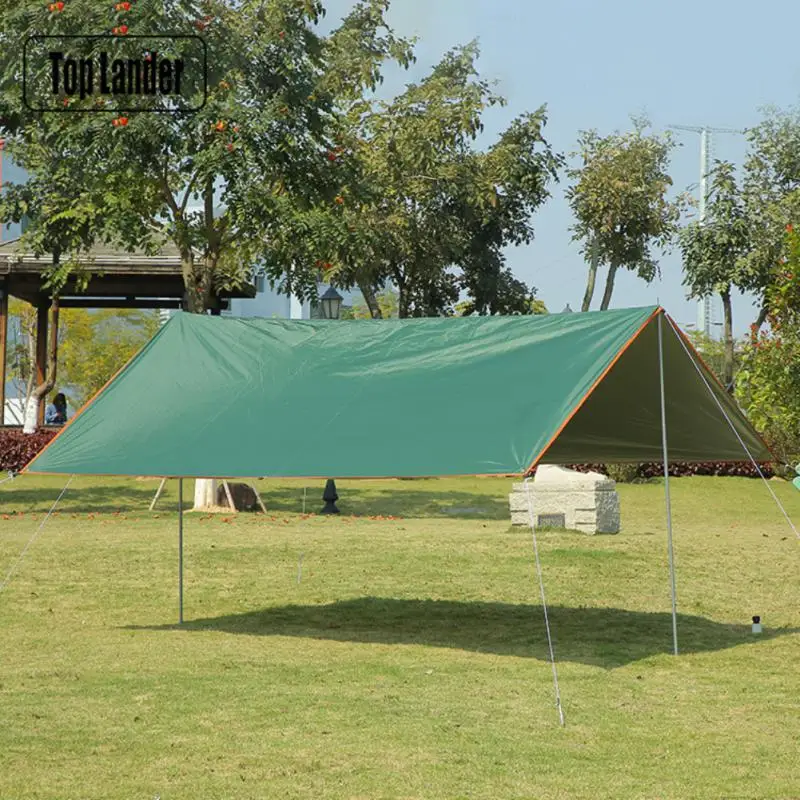 

Ultralight Canvas Garden Canopy, Waterproof Sunshade, Camping Hammock, Sun Shelter, for Beach and Outdoor, 4x3m, 3x3m 3x5m