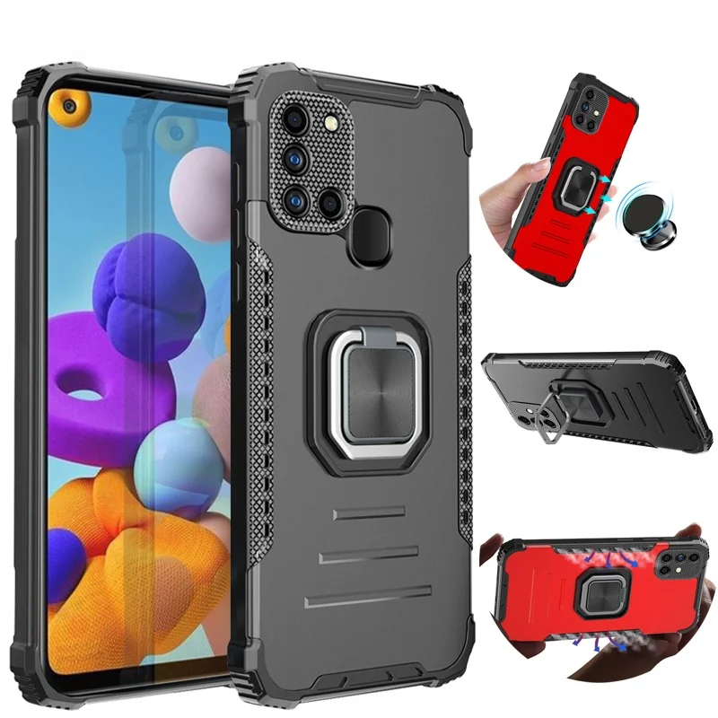

Armor Protective Case For Samsung Galaxy M10 M10S M01 M01S M11 M01Core M31S M31 M21 M30S M51 M02 Shockproof Phone Case