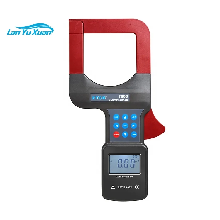 

Плоский зажим ETCR7000 для утечки кабеля диаметром 80 мм * 80 мм 0,00ма-2000 А/80 мм * 80 мм