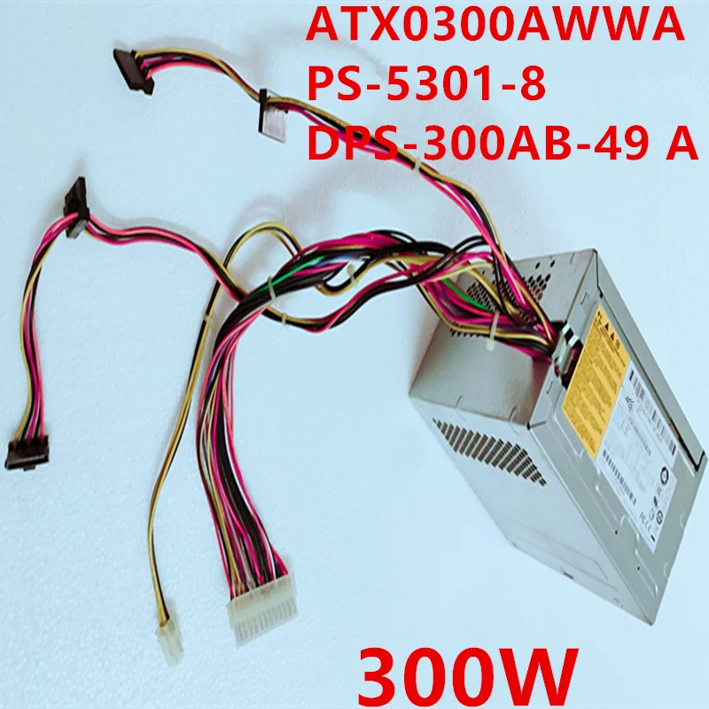 

Новый оригинальный блок питания для HP 300 Вт, импульсный источник питания ATX0300AWWA PS-5301-8 570856-001