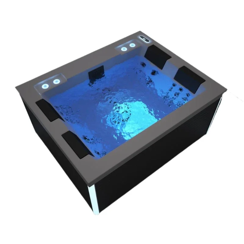 Горячая ванна на 4 человек распродажа недорогая уличная spa Ванна zzis sexy hydro balboa