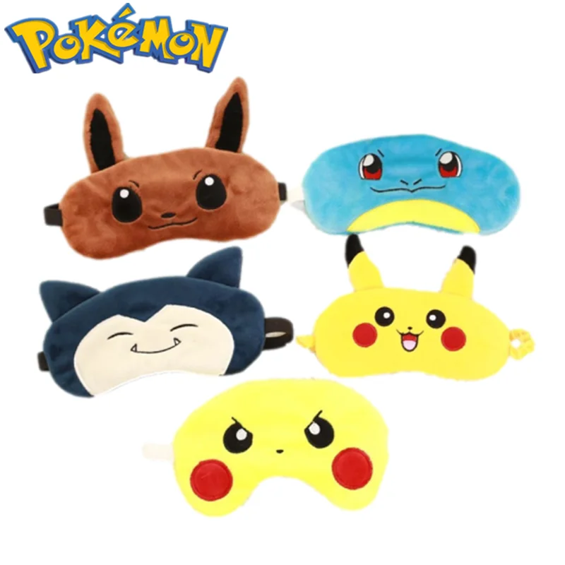 

Покемон затеняющая маска для глаз Kirby beast Ibu Pikachu защита японская анимация периферийный двухмерный реквизит для ролевых игр