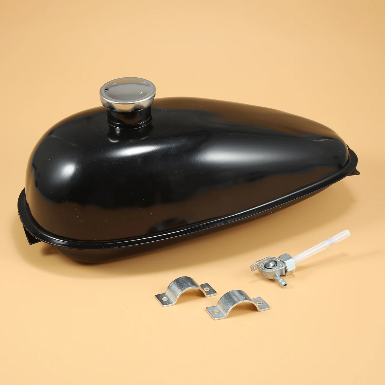 

4L Replacement Gas Fuel Petrol Tank for 49cc 60cc 80cc Motorized Bicycle Bike