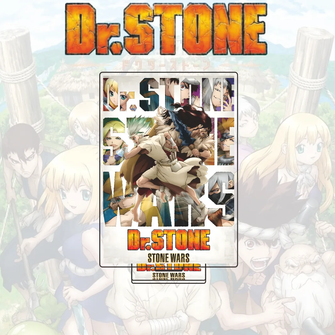 Акриловая подставка Dr.STONE: Сенку Ген, Кохаку, Укийо в костюме астронавта, 15 см, настольный декор, аниме-подарок на день рождения для фанатов манги, брелок (art.: 3920db7fd9cc3) - 3920db7fd9cc3