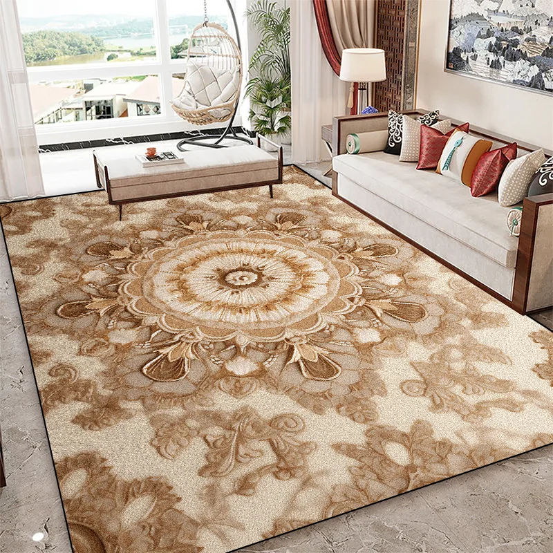 

3D цветочный ковёр для ванной комнаты