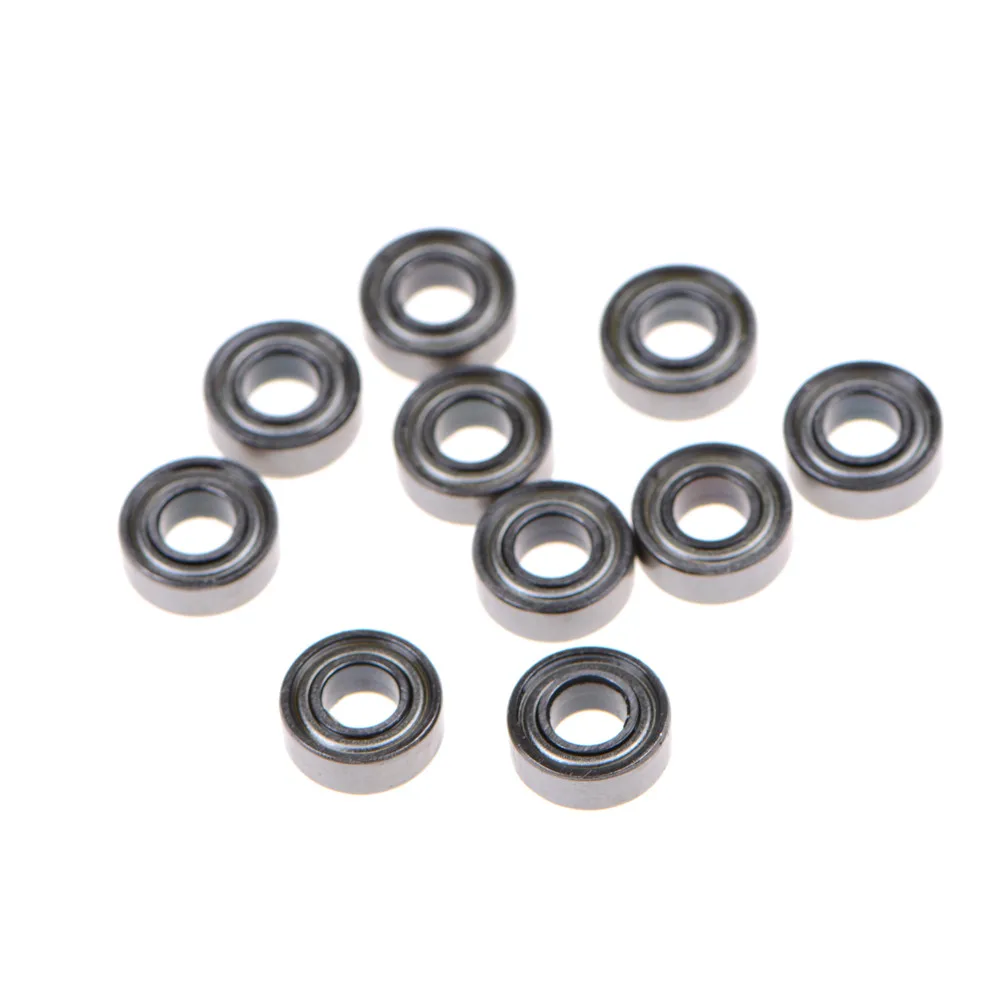 

10Pcs Strong and Sturdy MR115ZZ Miniature Metal Shielded Rubber Sealed Bearing Model 5 x 11 x 4mm