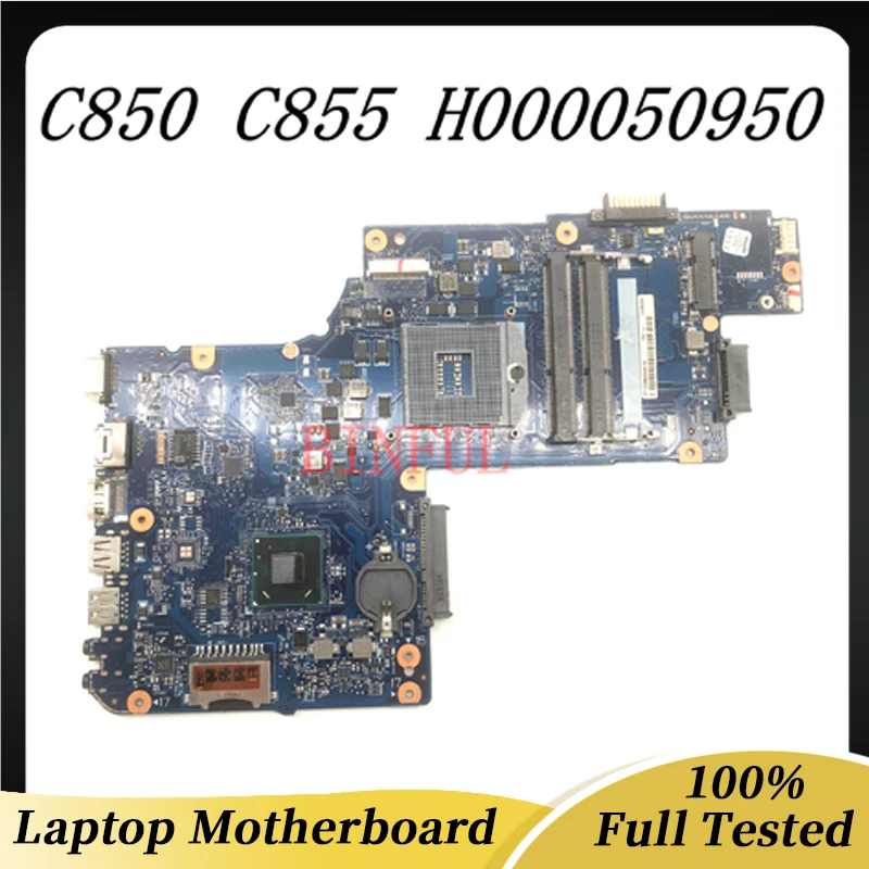 H000050950 High Quality For Toshiba Satellite C850 C855 L850 L855 Laptop Motherboard HD4000 HM70 100% Full Tested Working Well