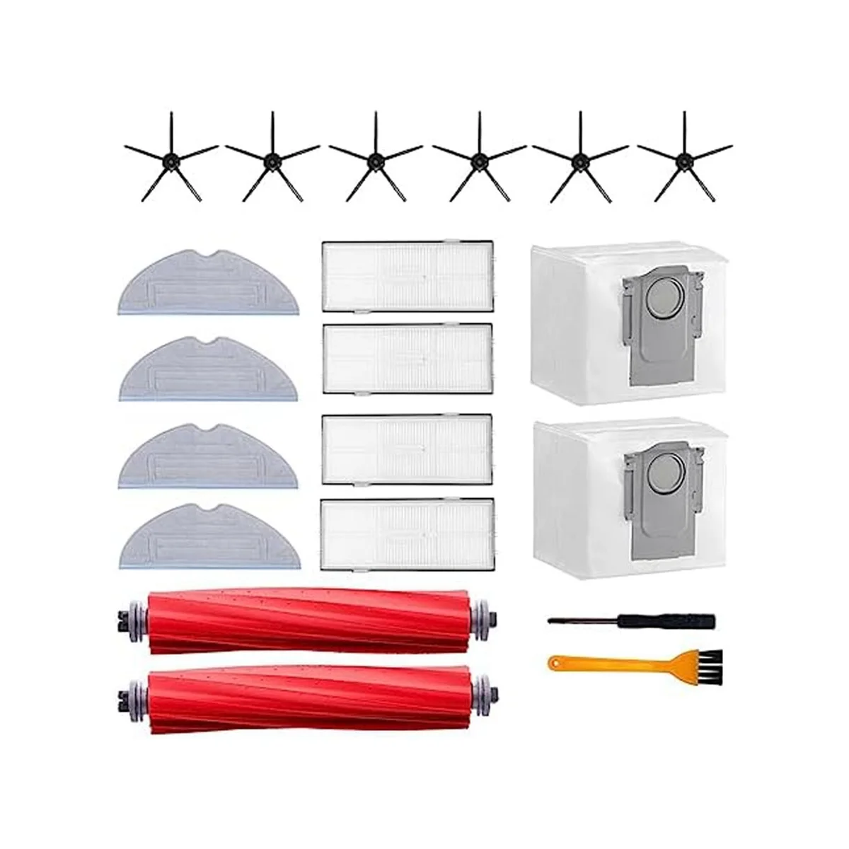 

Пылесборники для Roborock S7 S7 + /S7 MaxV / S7 Maxv Ultra / T7S / T7S Plus, насадки для швабры, фильтры НЕРА