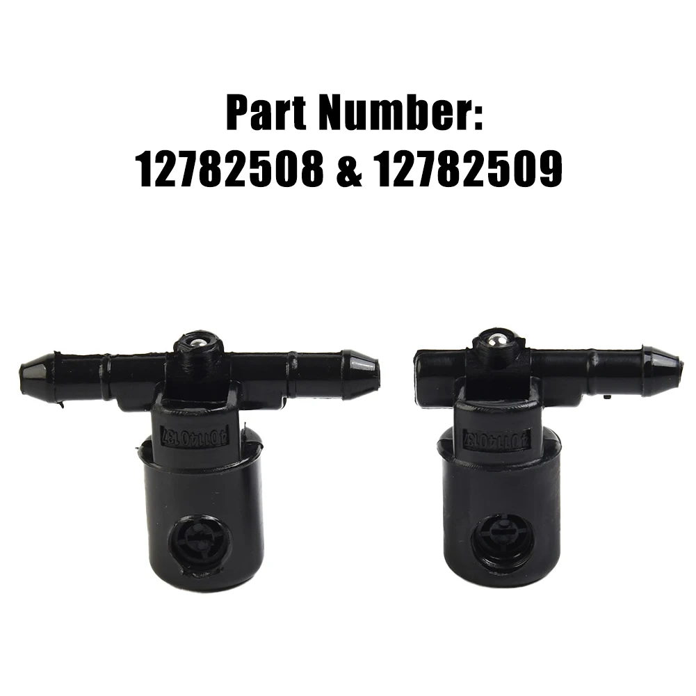 

2PC For Zafira Corsa Astra Car Front Windshield Windscreen Washer Jet Nozzles Water Washer Outlet Wiper Nozzle 12782508 12782509