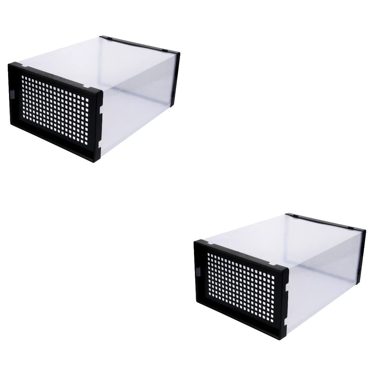 

Shoe Boxes Case Stackable Shoes Organizerstorage Box Containers Clear Lidsholder Display Front Opening Acrylic Bins Tacking