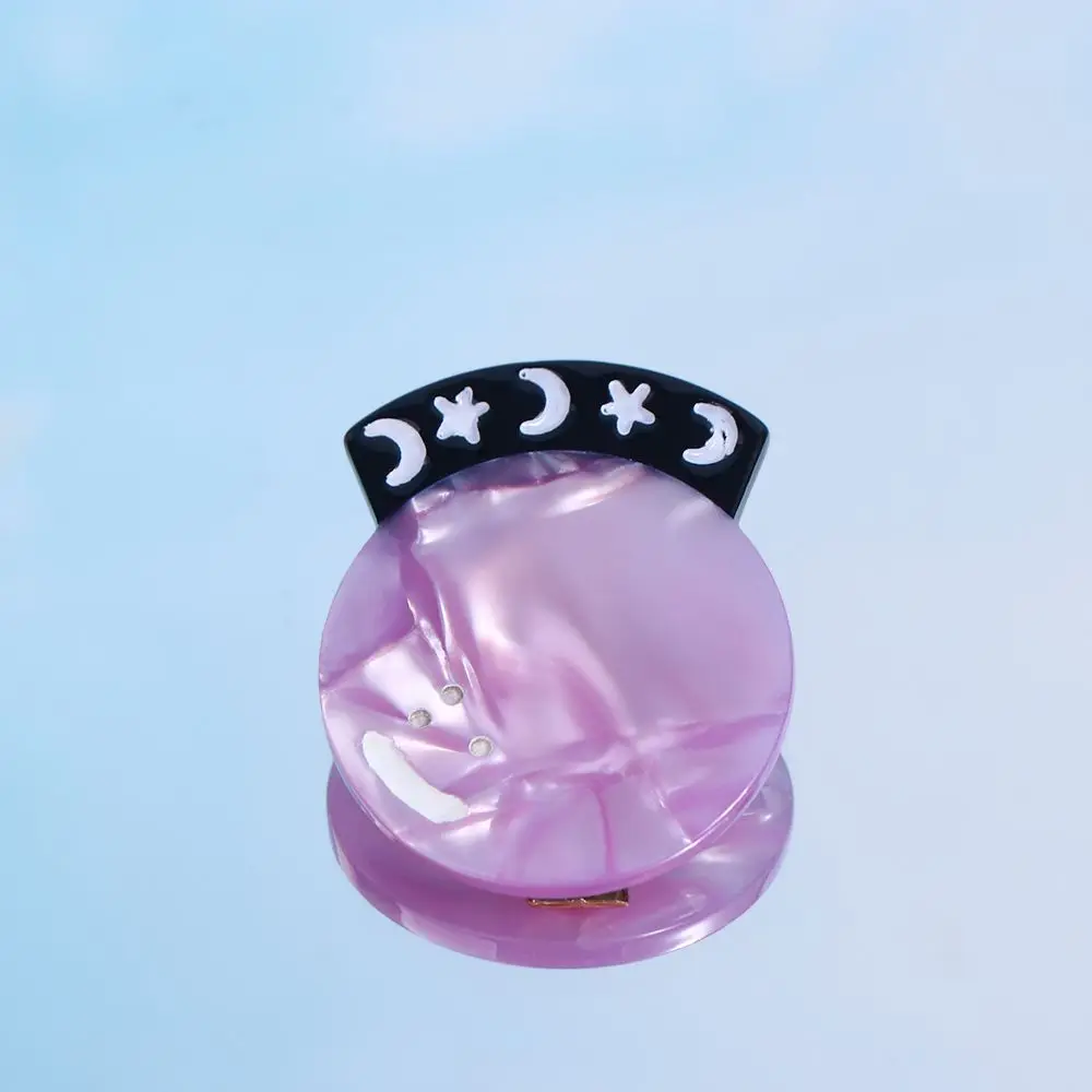 Сказочные заколки для волос волшебный шар боковые зажимы звезда луна корейский