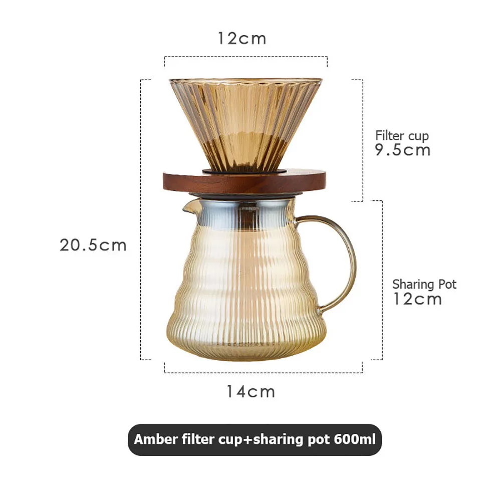 

Кофейник-капельница из стекла 600 мл