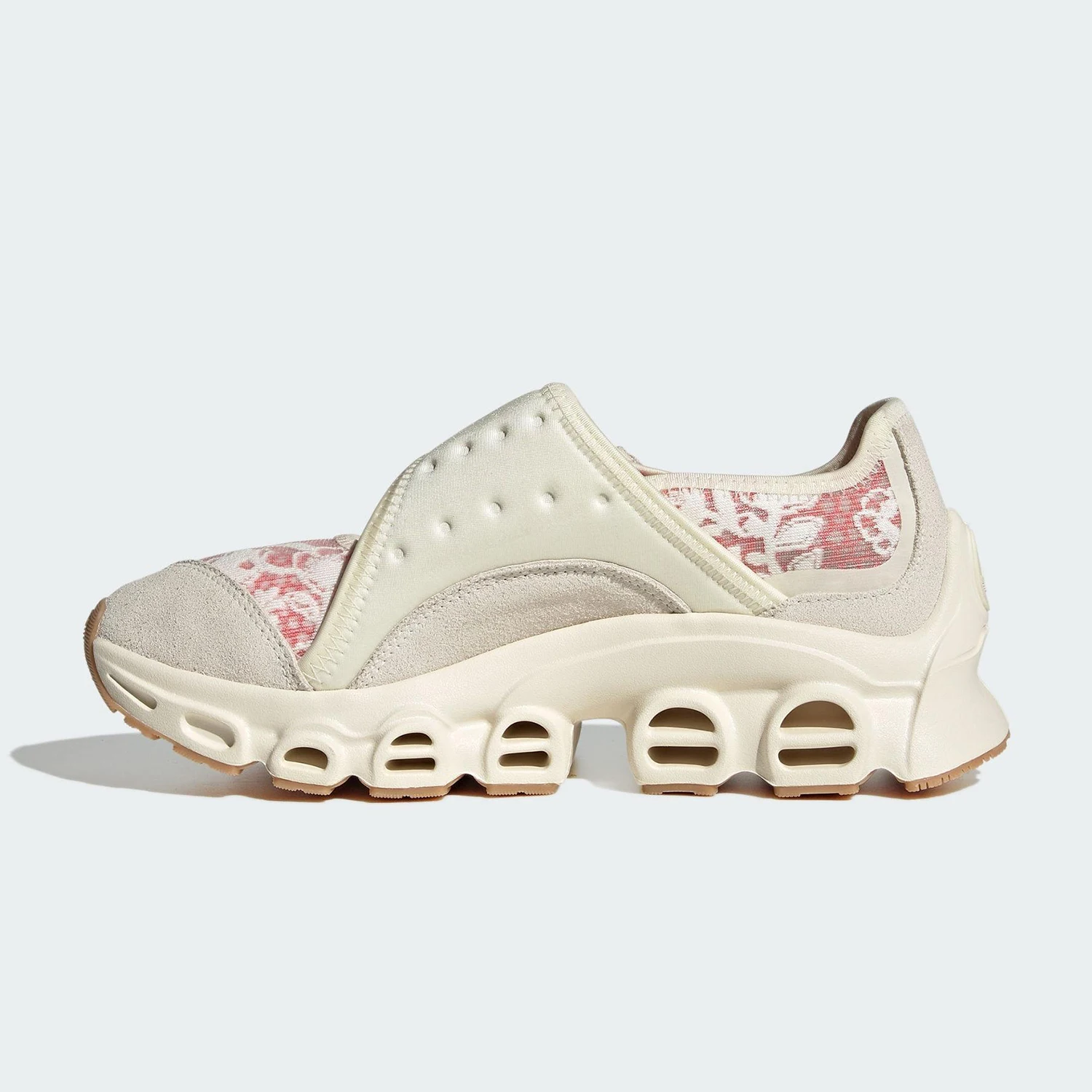 Фото Adidas оригинальные оригинальные женские повседневные туфли с вырезом и принтом JS1327 №2
