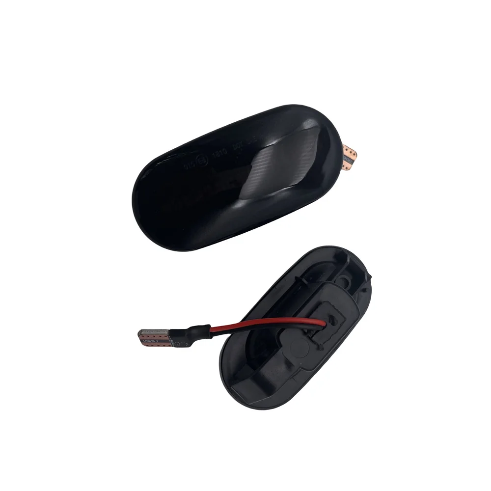 2 шт. светодиодные динамические указатели поворота боковые габаритные фонари для