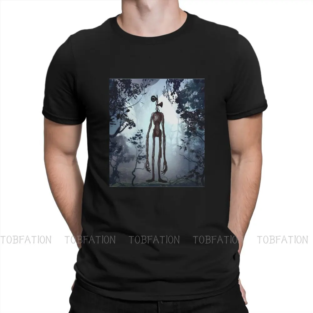 

In Dark Forest Casual TShirt Siren Head Arena Printing Streetwear Comfortable T Shirt Men Tee Special Gift Clothes