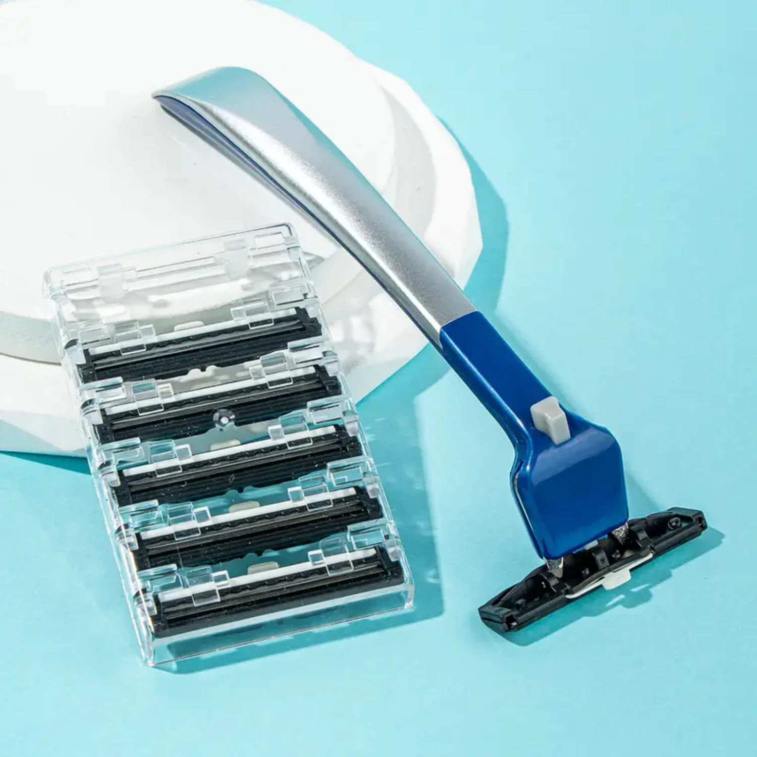 Испытайте более гладкую и точную максимальный комфорт мужской бритвы с 6