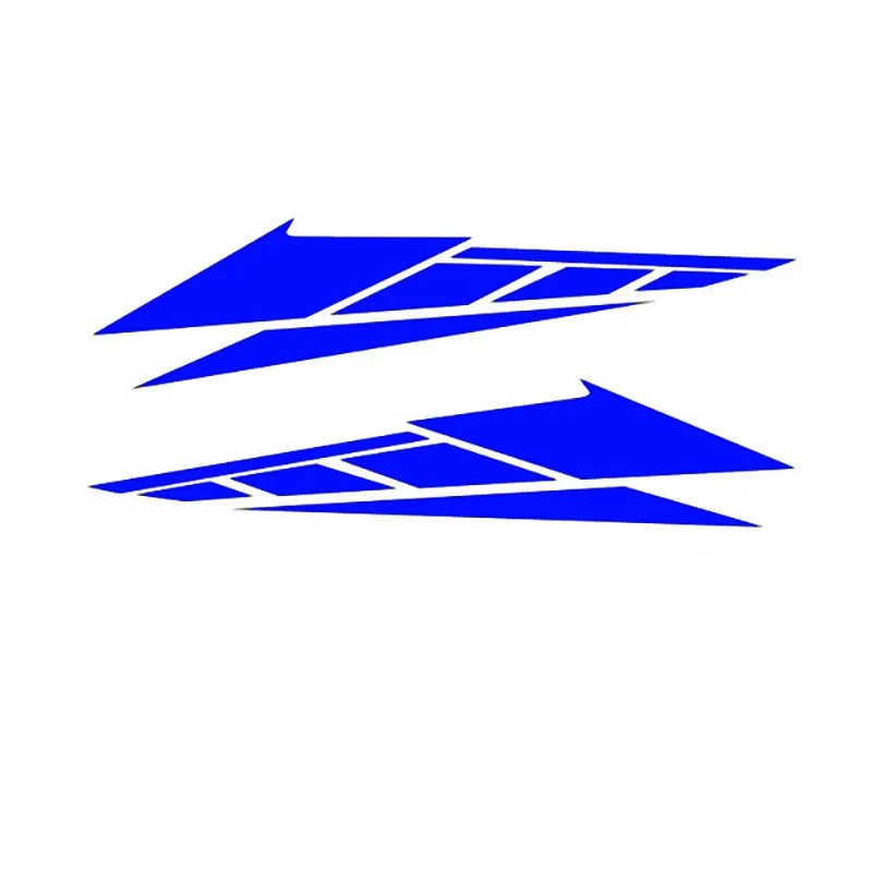 1 пара 28*6 6 см наклейки на заднюю часть мотоцикла декоративные мотоцикл