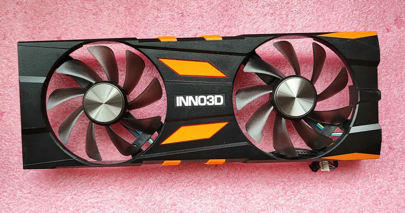 Оригинальные вентиляторы корпуса для видеокарты INNO3D RTX2080ti X2 OC