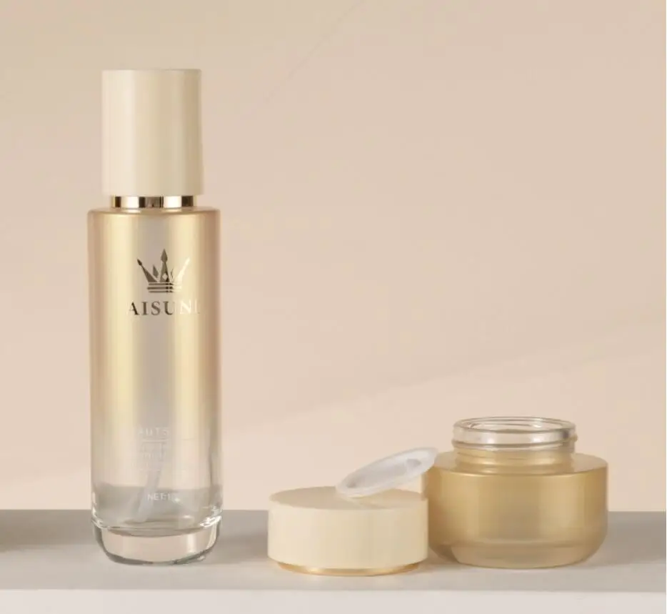 50 г Золотая стеклянная банка Оловянная фотолампа/увлажняющая маска для глаз