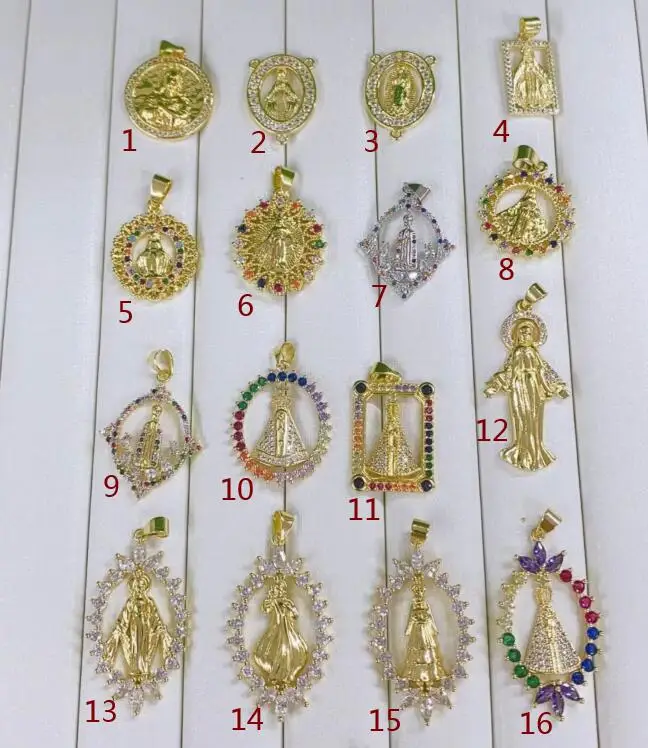 

1 шт., кулон с изображением Девы Марии