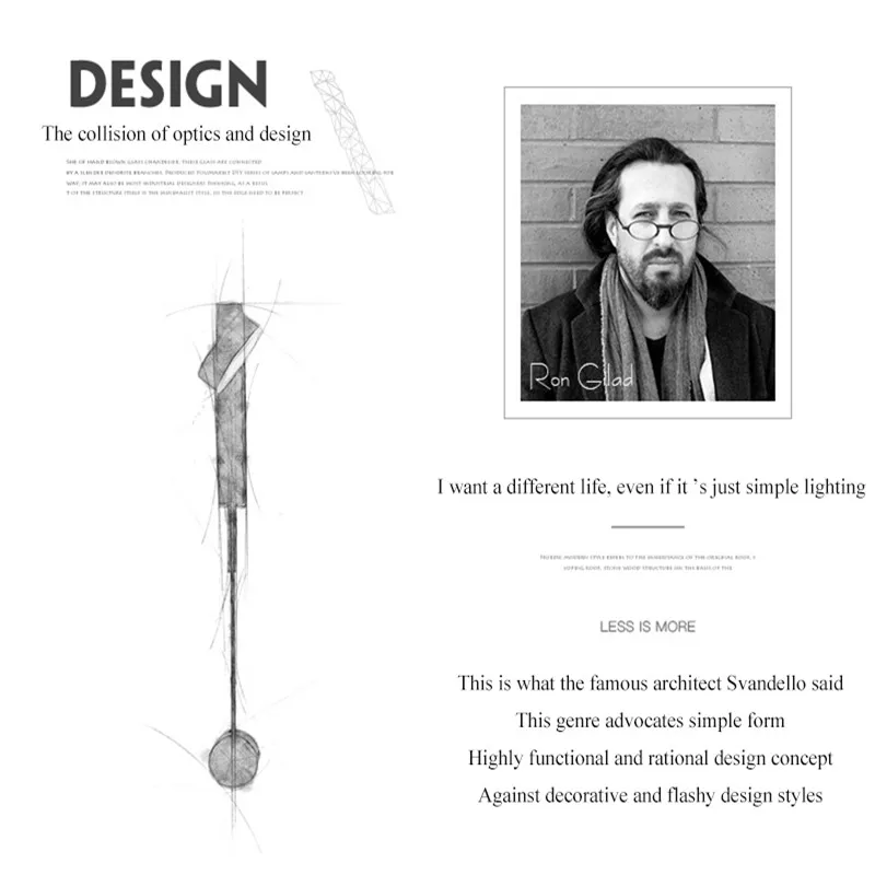 Современный светодиодный настенный светильник с ручкой СИД кнопочный