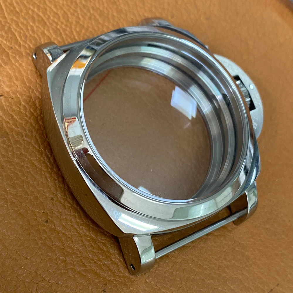 

New 47mm 316l Stainless Steel Case of Seagull ST3600 Movement Repair Parts for ETA 6497 6498 Winding Polished Case