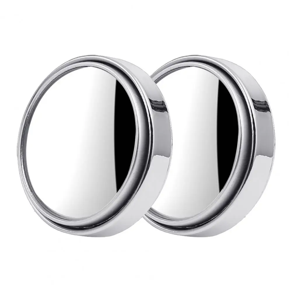 

1Pair Blind Spot Mirror Versatile Wide Angle Round Vehicles Car Stick On Blind Spot Mirrors Car Supply