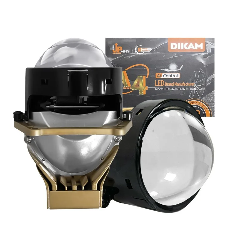 Обновите вашу автомобильную фару с трехдюймовым проекционным объективом LHD RHD Bi