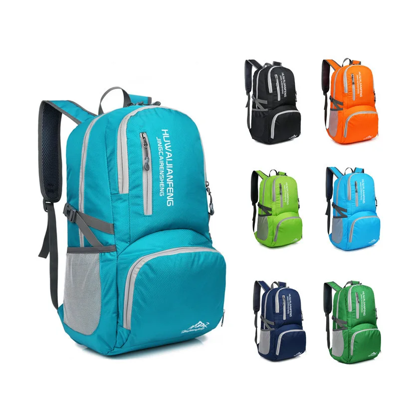 

2022 Lightweight Foldable Waterproof Backpack Folding Bag Ultralight Outdoor Pack for Women Men Travel Hiking Teenage schoolbag