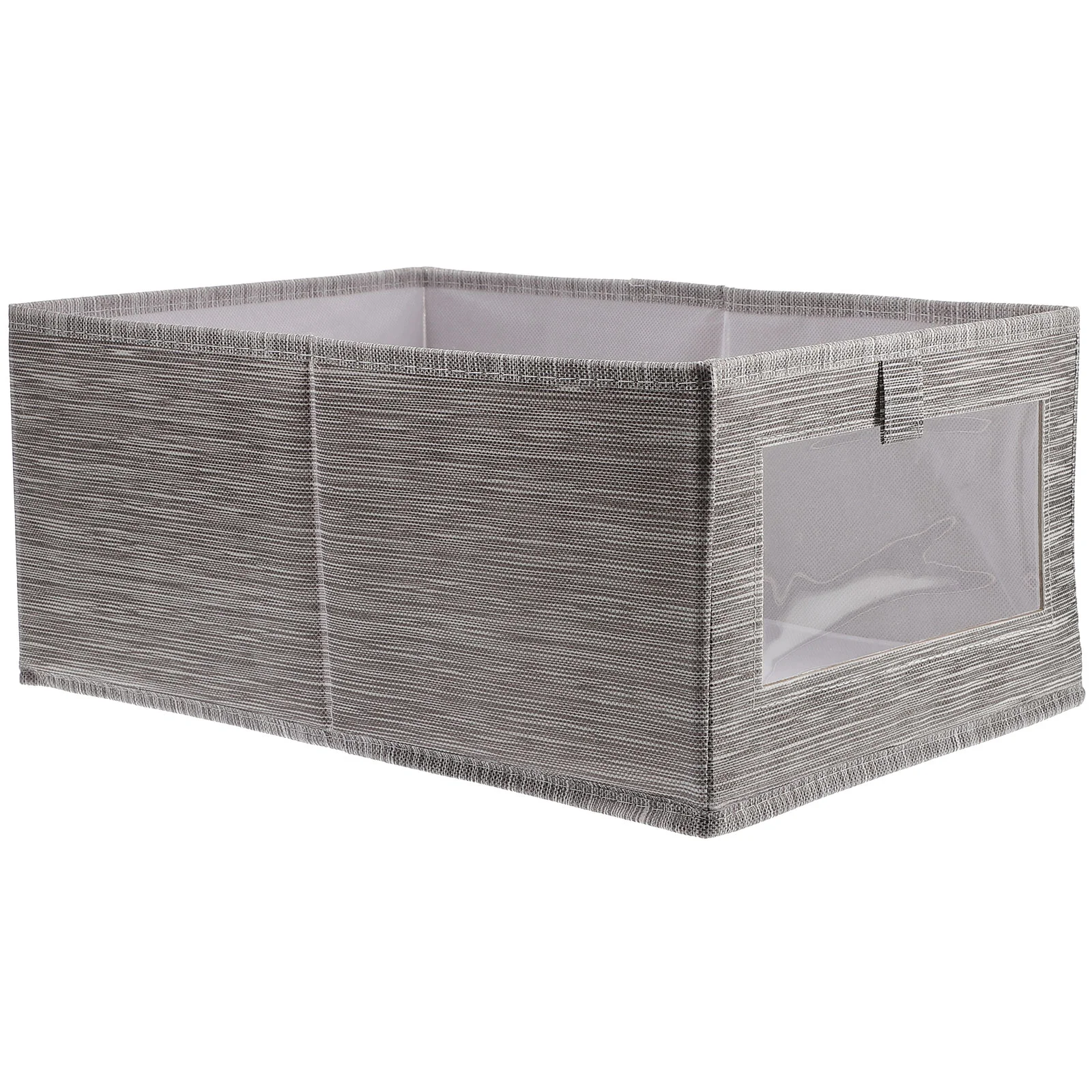 

Folding Washable Cloth Storage Box Garment Storage Case Sundries Holder Home Supply