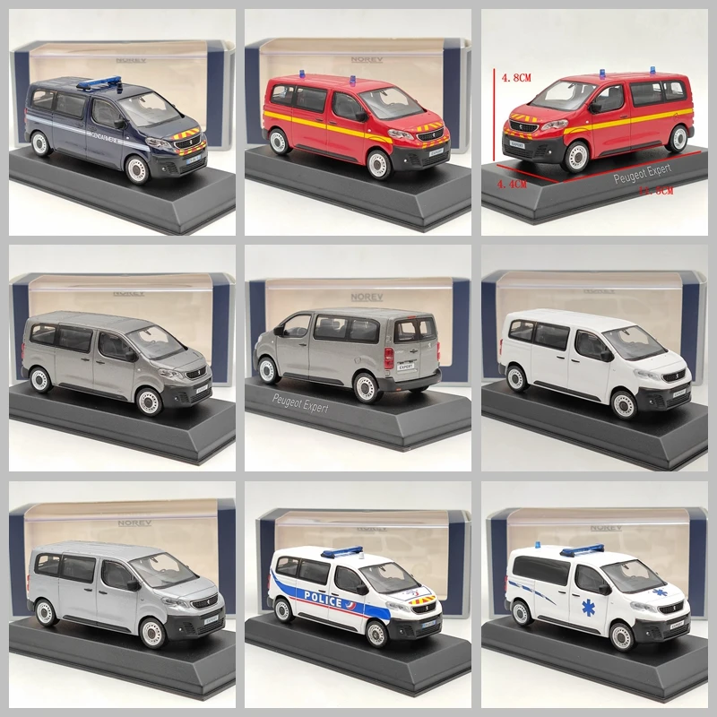 

Norev 1/43 Peugeot эксперт полиция пожарная спасательная модель из сплава Модель автомобиля коллекция орнамент подарок