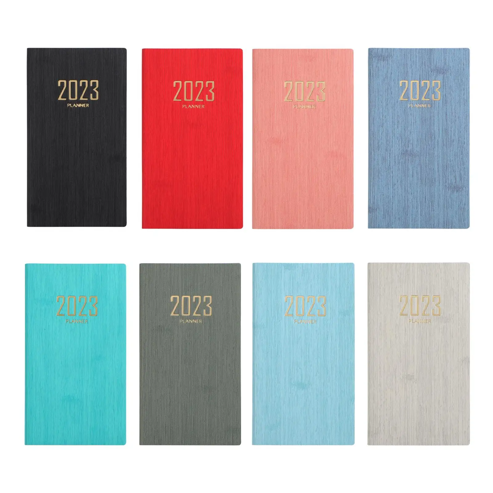 

Planning 2023 Notebook Planner to Do Lists Leather Cover Calendar Daily Account Schedule for Business Gifts Travel Home Family