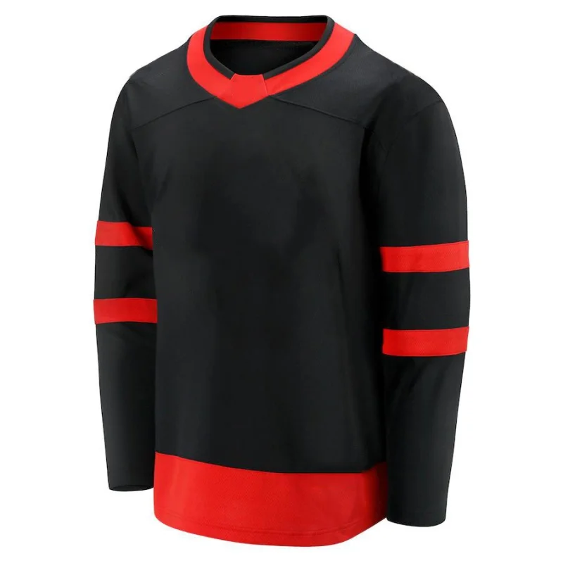 Wholesale Personalized Custom Ice Hockey Jerseys Fashion Print Team Name Number Breathable Team Sports For Men Women Youth