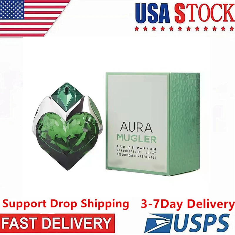 

Free Shipping To The US In 3-7 Days Mugler Aura Mugler Women Parfume Original Ladies Body Spray