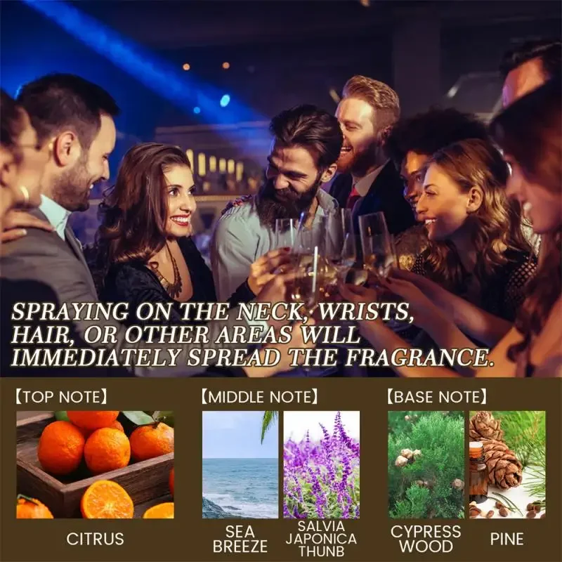 Парфюм с феромонами очень привлекательный одеколон для мужчин элегантное