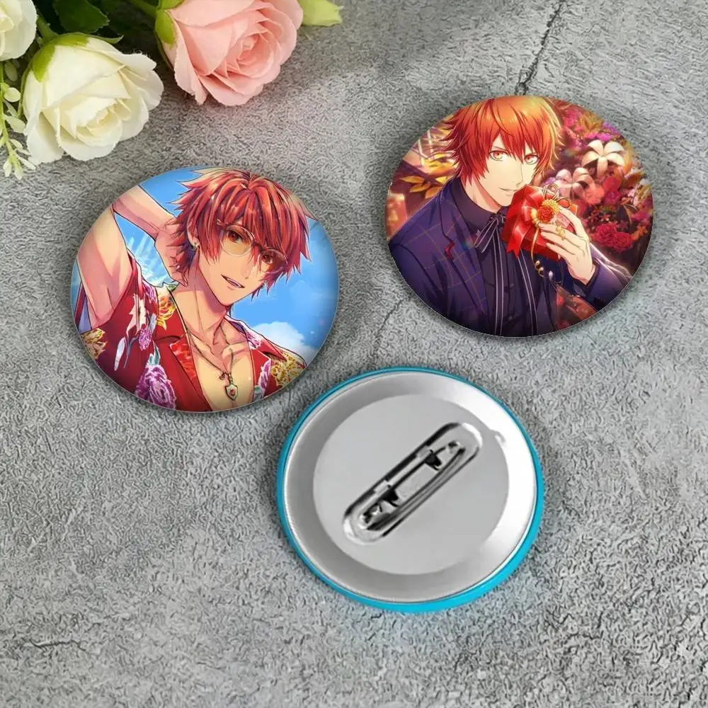 Фото Значки U-Uta no Prince-sama Ittoki Otoya 25, 32, 44, 58, 75 мм, персонализированные круглые броши-значки, аксессуар, подарок №2
